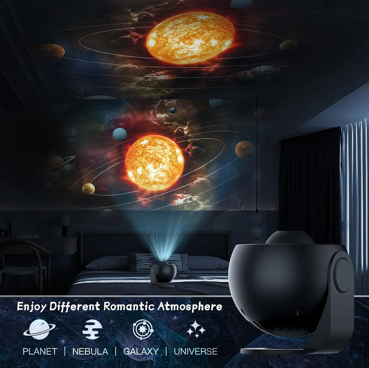 Projecteur de ciel étoilé